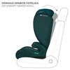 Fotelik samochodowy KINDERKRAFT I-Spark i-Size 2w1 (100-150 cm) Zielony Szerokość zewnętrzna [cm] 44