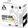 Chłodzenie CPU ARCTIC Freezer 36 A-RGB Biały Ilość ciepłowodów 4