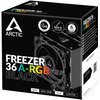 Chłodzenie CPU ARCTIC Freezer 36 A-RGB Czarny Ilość ciepłowodów 4