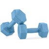Zestaw hantli SPOKEY Monster (2 x 2 kg) Materiał PVC