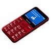 Telefon PANASONIC KX-TU155 Czerwony Aparat fotograficzny przedni Nie