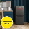 Lodówka MPM-108-KB-45 114cm Ciemny Inox Roczne zużycie prądu 177 kWh = 203.55 zł
