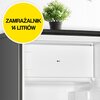 Lodówka MPM-200-CJ-19 E 122cm Inox Położenie zamrażarki Na górze