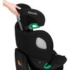 Fotelik samochodowy LIONELO Braam Air i-Size 40-150 cm (0 - 36 kg) Czarny Odchylenie oparcia Tak