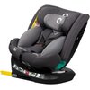 Fotelik samochodowy LIONELO Bastiaan One-i-Size 40-150 cm (0-36 kg) Szary Kierunek montażu Przodem
