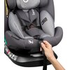 Fotelik samochodowy LIONELO Bastiaan One-i-Size 40-150 cm (0-36 kg) Szary Waga z opakowaniem [kg] 13.8