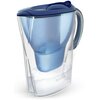 Dzbanek filtrujący BRITA Marella Niebieski + wkład Maxtra Pro Pure Performance Funkcje Możliwość mycia w zmywarce, Możliwość przechowywania na drzwiach w lodówce, Uchylna klapka wlewu wody, Wskaźnik zużycia wkładu