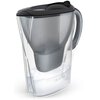 Dzbanek filtrujący BRITA Marella Szary + 3 wkłady Maxtra Pro Pure Performance Funkcje Możliwość mycia w zmywarce, Możliwość przechowywania na drzwiach w lodówce, Uchylna klapka wlewu wody, Wskaźnik zużycia wkładu