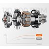 Suszarka UWANT H100 Różowy 1500W Zastosowane technologie Inteligentny system kontroli temperatury