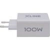 Ładowarka sieciowa XLINE WCG1003W 100W Biały Rodzaj złącza USB-C - 2 szt.