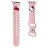 Pasek HELLO KITTY Strap Silicone do Apple Watch (42/44/45/49mm) Różowy
