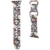 Pasek HELLO HITTY Strap Silicone Tags do Apple Watch 4/5/6/7/8/9/SE/SE 2/SE 2022 (38/40/41mm) Beżowy