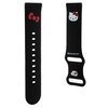 Pasek HELLO KITTY Silicone Kitty Head (46mm) Czarny