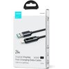 Kabel USB-A - Lightning JOYROOM z wyświetlaczem LCD 2. A 1.2m Czarny Typ USB-A - Lightning