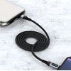 Kabel USB-C - Lightning DUDAO z wyświetlaczem LCD 20W 1 m Czarny Typ USB-C - Lightning