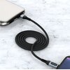Kabel USB-C - Lightning DUDAO z wyświetlaczem LCD 20W 1 m Czarny Złącze 2 Lightning
