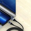 Kabel USB-C - Lightning DUDAO z wyświetlaczem LCD 20W 1 m Czarny Długość [m] 1