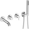 Bateria wannowa podtynkowa DEANTE Silia BQS 018P Chrom