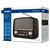 Radio SVEN SRP-555 Analogowe Przenośne Czarno-srebrny Radio Analogowe