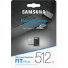 Pendrive SAMSUNG FIT Plus 512GB, USB 3.2 Gen. 1 (USB 3.0), Odczyt 400 Mb/s Szerokość [mm] 18.8