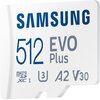 Karta pamięci SAMSUNG Evo Plus MicroSDXC 512GB + Adapter MB-MC512SA EU Klasa prędkości V30