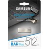 Pendrive SAMSUNG BAR Plus Champaign Silver 512GB (MUF-512BE3/APC) Szerokość [mm] 15.46