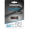 Pendrive SAMSUNG BAR Plus Titan Gray 512GB, USB 3.2 Gen. 1 (USB 3.0), Odczyt 400 Mb/s Szerokość [mm] 15.46