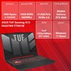 Laptop ASUS TUF Gaming A15 FA507NV-TT901W 15.6" IPS 144Hz R5-7535HS 16GB RAM 512GB SSD GeForce RTX4060 DLSS 3 Windows 11 Home Zintegrowany układ graficzny AMD Radeon 660M
