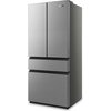 Lodówka GORENJE NRM818EUX No Frost 181.7cm Szara Położenie zamrażarki Na dole