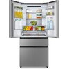 Lodówka GORENJE NRM818EUX No Frost 181.7cm Szara Pojemność [l] 302 chłodziarka + 178 zamrażarka