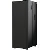 Lodówka GORENJE G600 NRR9185EABXLWD Side by Side No Frost 178.6cm Czarna stal Podajnik wody Kolor / wykończenie boków Czarny