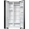 Lodówka GORENJE G600 NRR9185EABXLWD Side by Side No Frost 178.6cm Czarna stal Podajnik wody Pojemność [l] 355 chłodziarka + 192 zamrażarka