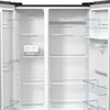 Lodówka GORENJE G600 NRR9185EABXLWD Side by Side No Frost 178.6cm Czarna stal Podajnik wody Licowane drzwi Nie