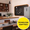 Lodówka GORENJE NRK6202AXL4 No Frost 200cm Srebrna Roczne zużycie prądu 246 kWh = 282.9 zł