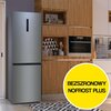 Lodówka GORENJE NRK6202AXL4 No Frost 200cm Srebrna Bezszronowa (No Frost) Pełny No Frost