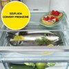 Lodówka GORENJE NRK6202AXL4 No Frost 200cm Srebrna Położenie zamrażarki Na dole