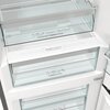 Lodówka GORENJE NRC620BSXL4 No Frost 200cm Stal nierdzewna Funkcje Zmiana kierunku otwierania drzwi, Szybkie zamrażanie, Komora zero