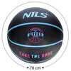 Piłka koszykowa NILS Buzzer 5 NPK251 Kolor Czarny