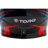 Kask motocyklowy TORQ TORQ-911 Czarno-niebieski (rozmiar M) Technologie Zapięcie na zatrzask
