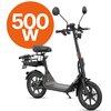 Skuter elektryczny MANTA Flinston MES1402J 45km 14" Czarny Kategoria prawa jazdy AM