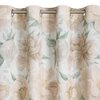 Zasłona EUROFIRANY Karla 140 x 250 cm Naturalno-jasnopomarańczowy