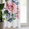 Zasłona EUROFIRANY Lia 140 x 260 cm Biały Materiał 100% poliester