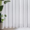 Firana gotowa EUROFIRANY Alia 350 x 270 cm Biały Sposób zawieszenia Żabki