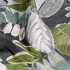 Zasłona EUROFIRANY Marila 140 x 270 cm Stalowo-zielony Materiał 100% poliester