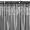 Zasłona EUROFIRANY Agis 140 x 270 cm Srebrny