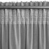 Zasłona EUROFIRANY Agis 140 x 270 cm Srebrny Sposób zawieszenia Taśma