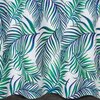 Zasłona EUROFIRANY Design 91 Palms 02 140 x 250 cm Biały Sposób zawieszenia Przelotki