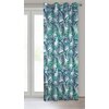 Zasłona EUROFIRANY Design 91 Palms 02 140 x 250 cm Biały Styl Nowoczesny