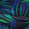 Zasłona EUROFIRANY Design 91 Palms 01 140 x 250 cm Czarny Materiał 100% poliester - welwet