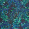 Zasłona EUROFIRANY Design 91 Palms 01 140 x 250 cm Czarny Wysokość [cm] 250